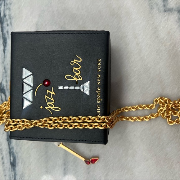 Collectible novelty Kate Spade Matchbox rare Mini Frame Clutch Crossbody New!!! - Picture 12 of 15